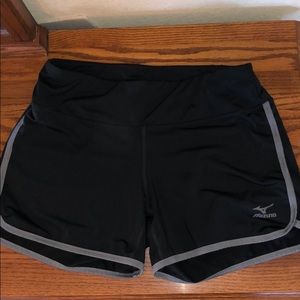 Mizuno Black Workout Shorts